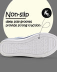 Dinosaur Print Double Velcro Non-slip Sneakers - MYSOFT