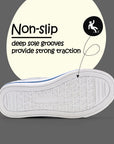 Cartoon Dinosaur Double Velcro Gray Canvas Sneakers - MYSOFT