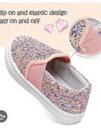 Kids Shoes for Boys Girls Sneakers Glitter Colorful - KKOMFORME