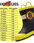 Boy&Girl Rain Boots Waterproof Yellow - KKomForme