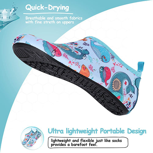 Water Shoes Quick Dry Non-Slip Toddler Water seaworld-Komforme