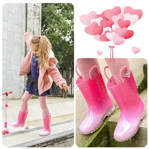 Light up rainboots best sale