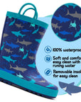 Sea World Waterproof Rubber Rain Boots - MYSOFT