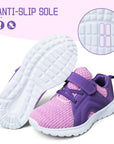 Pink Purple Mesh Breathable Tennis Sneakers - MYSOFT