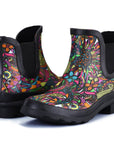 Multicolored Matte Chelsea Rain Boots - MYSOFT