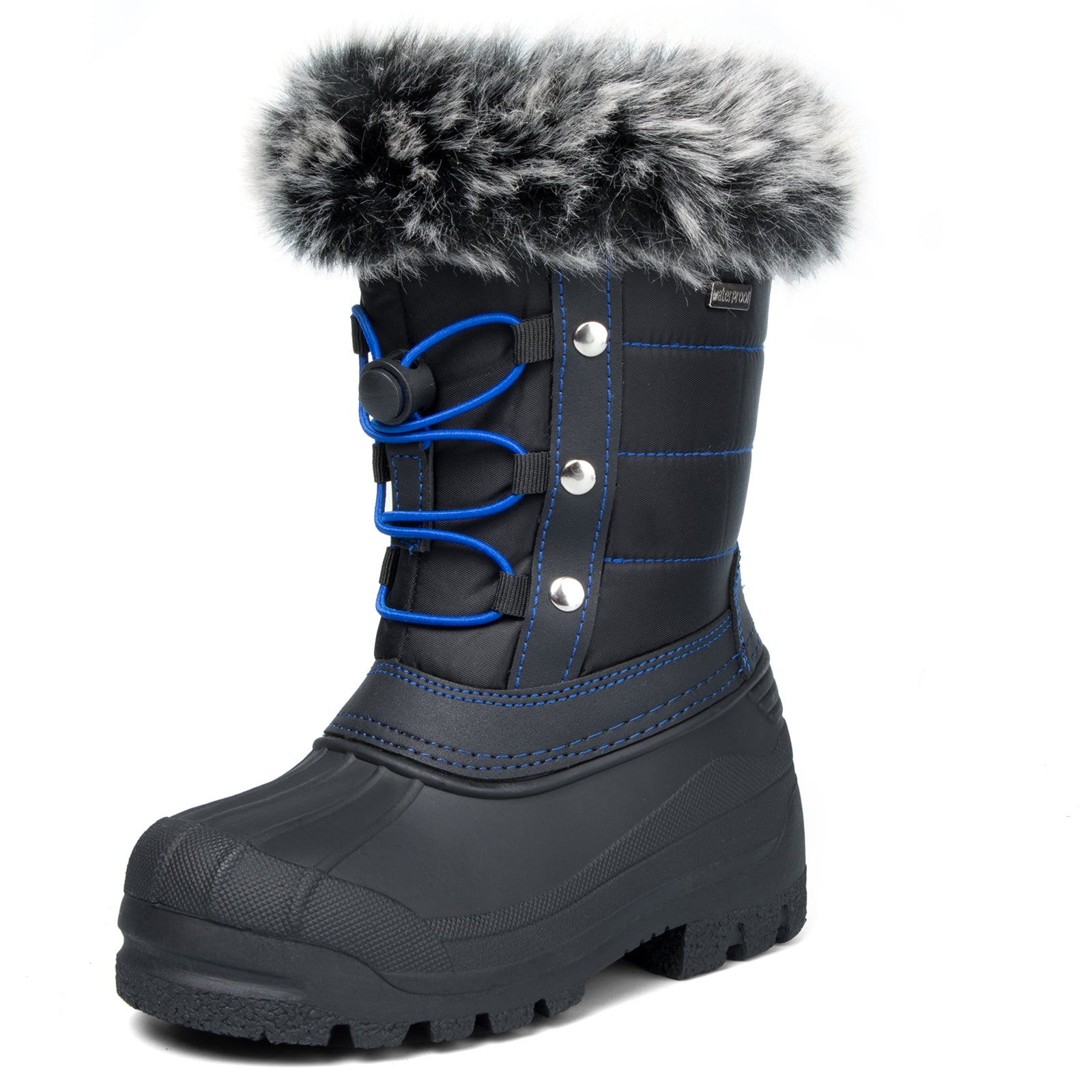 Girls Boys Snow Boots Kids Winter Warm online Waterproof Outdoor Slip Resistant Cold We