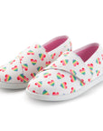 Rainbow Heart Hook and Loop Slip-ons - MYSOFT