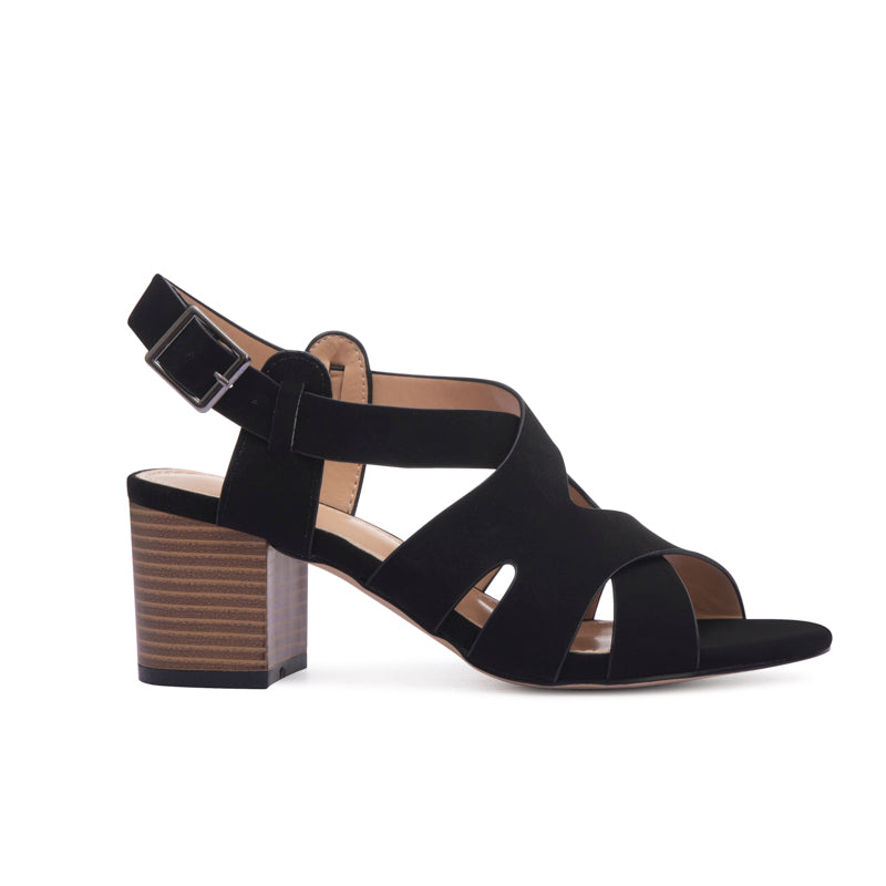 Chunky Heeled Sandals Mysoft