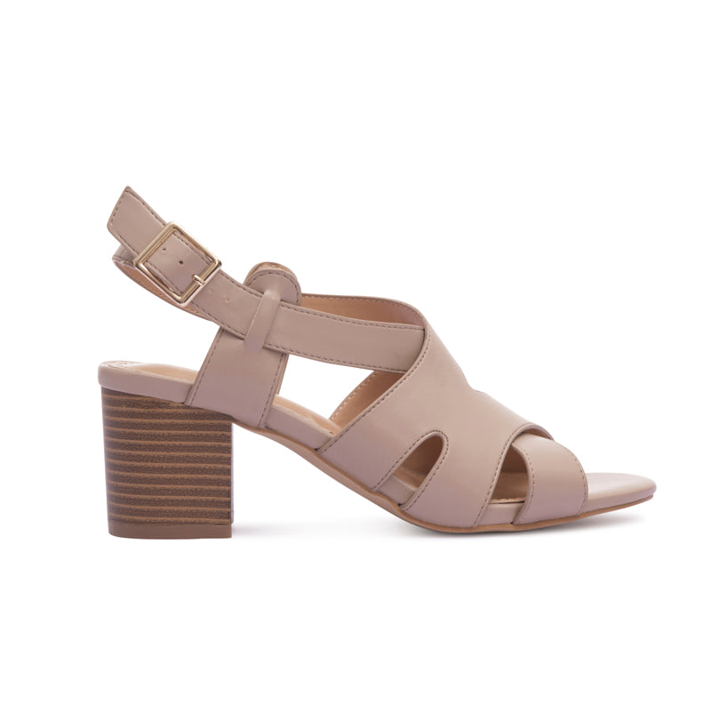 Chunky Heeled Sandals Mysoft