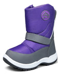 Pink/Purple Mountain Icons Insulated Waterproof Snow Boots