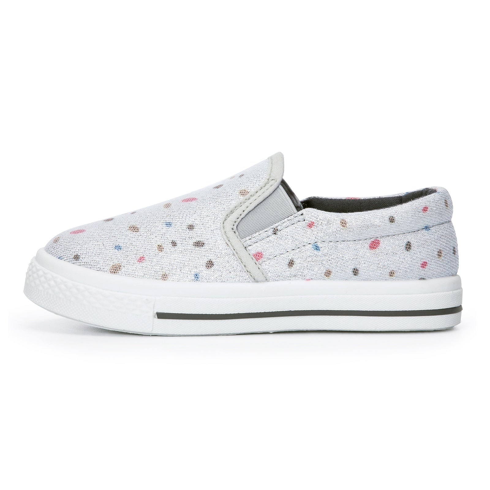 Color-dot Elastic Slip-On Espadrilles - MYSOFT