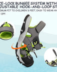 Toddler Sandals Outdoor Summer Water Shoes for Boys & Girls Gray Green -- K Komforme