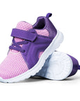 Pink Purple Mesh Breathable Tennis Sneakers - MYSOFT