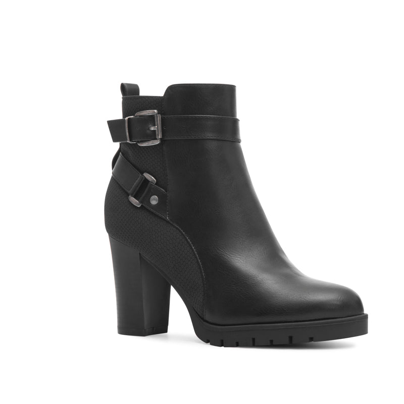 Metal ButtonAnkle Booties Mysoft