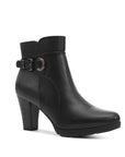 Chunky Ankle Booties Mysoft