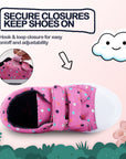 Colorful Polka Dot Soft Pink Walking Shoes - MYSOFT