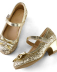 Low Heel Sequined Mary Jane Flats - MYSOFT