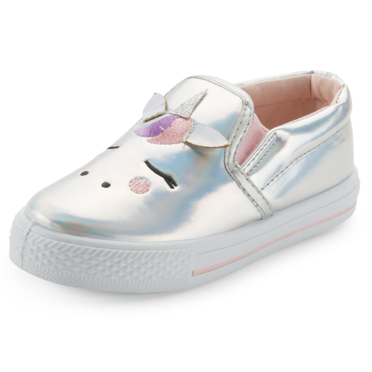 Silver Unicorn Slip-On Espadrilles - MYSOFT