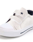 Star Velcro Solid Color Slip-on Shoes - MYSOFT