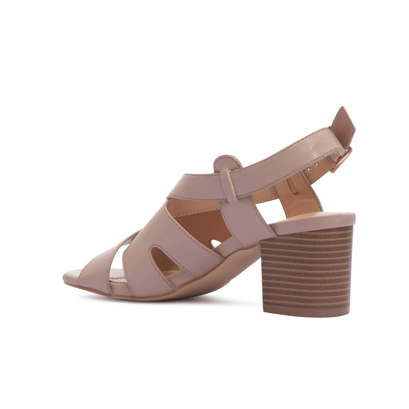 Chunky Heeled Sandals Mysoft