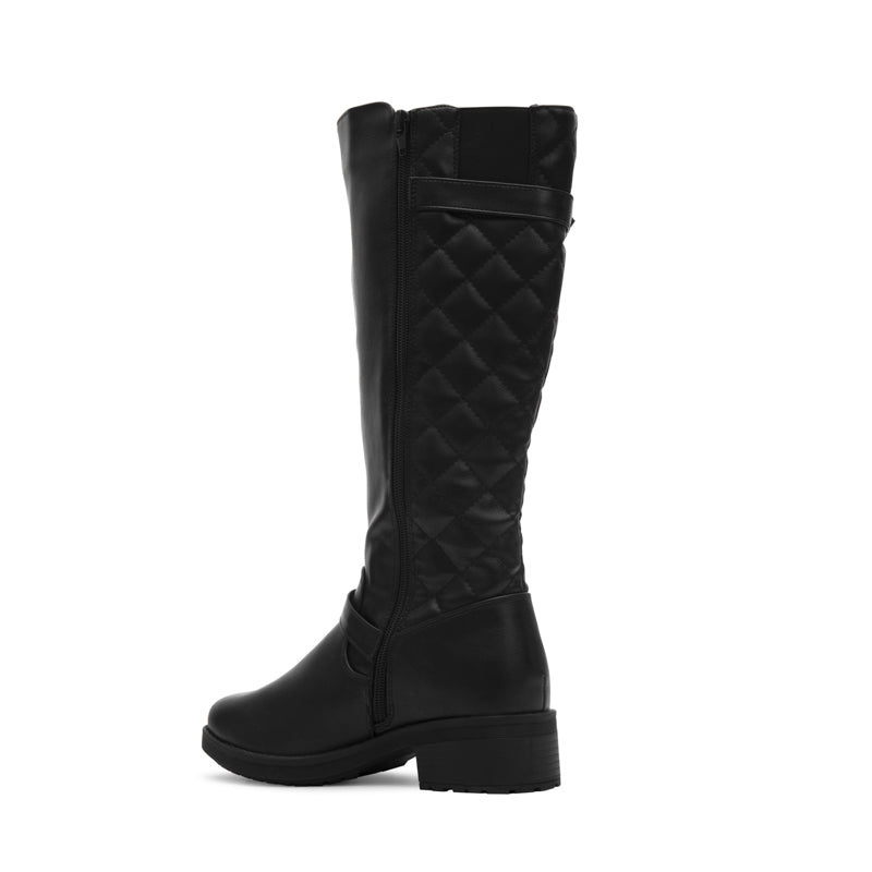 Metal Button Knee Boots Mysoft