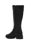 Metal Button Knee Boots Mysoft