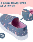 Denim Unicorn Cotton Lined Espadrilles - MYSOFT