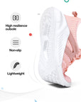 Pink Lightweight Breathable Tennis Sneakers - MYSOFT