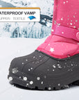 Pink Warm Waterproof Non-slip Snow Boots - MYSOFT