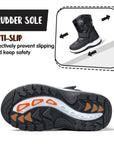 Zipper Camouflage Outdoor Waterproof Snow Boots - MYSOFT