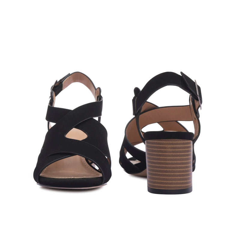 Chunky Heeled Sandals Mysoft