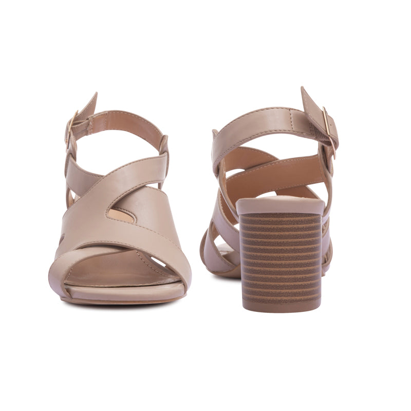 Chunky Heeled Sandals Mysoft