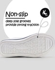 Star Velcro Solid Color Slip-on Shoes - MYSOFT