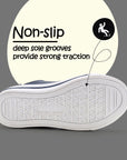 Star Velcro Solid Color Slip-on Shoes