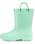 Simple And Cute Waterproof Rubber Rain Boots - MYSOFT