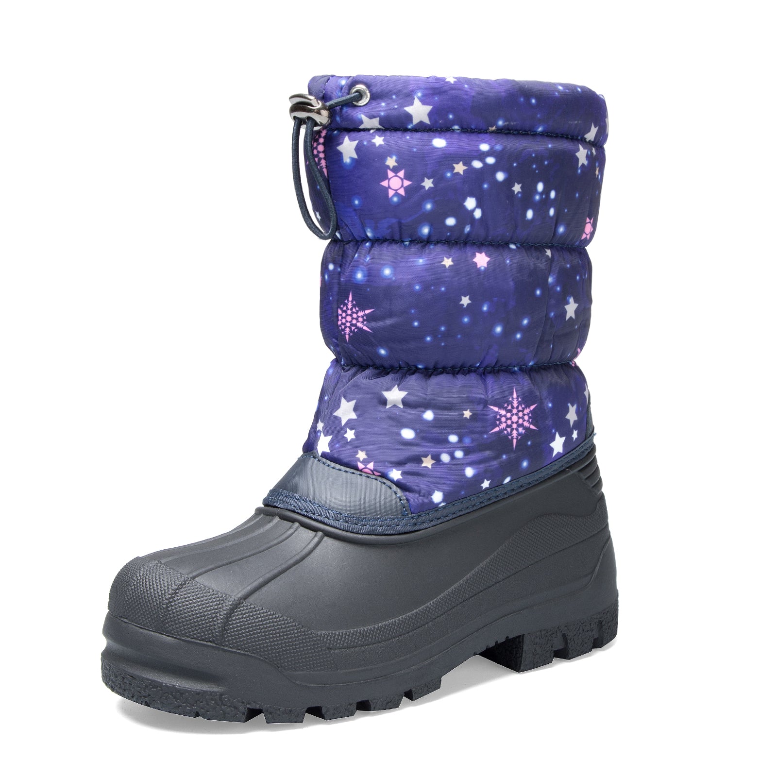 K Komforme Boys Girls Snow Boots Waterproof Winter Outdoor Boots(Toddler/Little Kid/Big Kid)