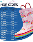 Boy&Girl Rain Boots Waterproof Rainbow Cloud - KomForme