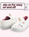 little girl unicorn shoes Casual Sneakers 3D - KKOMFORME
