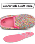 Candy Sequin Slip-On Canvas Shoes - MYSOFT