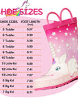 Fantasy Unicorn Waterproof Pink Handle Rain Boots - MYSOFT