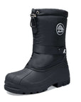 Black Mountain Icons Warm Waterproof Snow Boots - MYSOFT