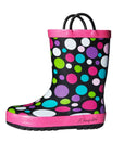 Colorful Circle Waterproof Non-Slip Rain Boots - MYSOFT