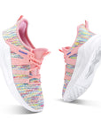 Lightweight Kids Knit Sports Shoes in Colorful