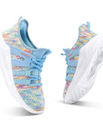 Lightweight Kids Knit Sports Shoes in Colorful