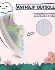 Colorful Hook and Loop Canvas Toddler Sneakers - MYSOFT