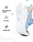 Lightweight Kids Knit Sports Shoes in Colorful