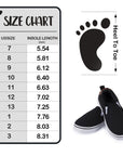 Plain Black Non-Slip Canvas Walking Shoes - MYSOFT