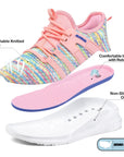 Lightweight Kids Knit Sports Shoes in Colorful