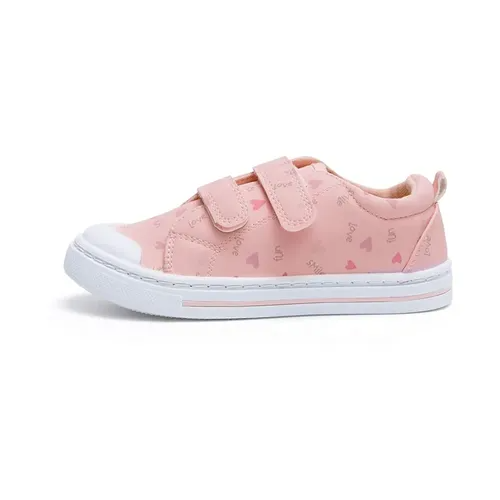 Toddler Boys and Girls Sneakers Kids Shoes Pink Hearts - Kkomforme