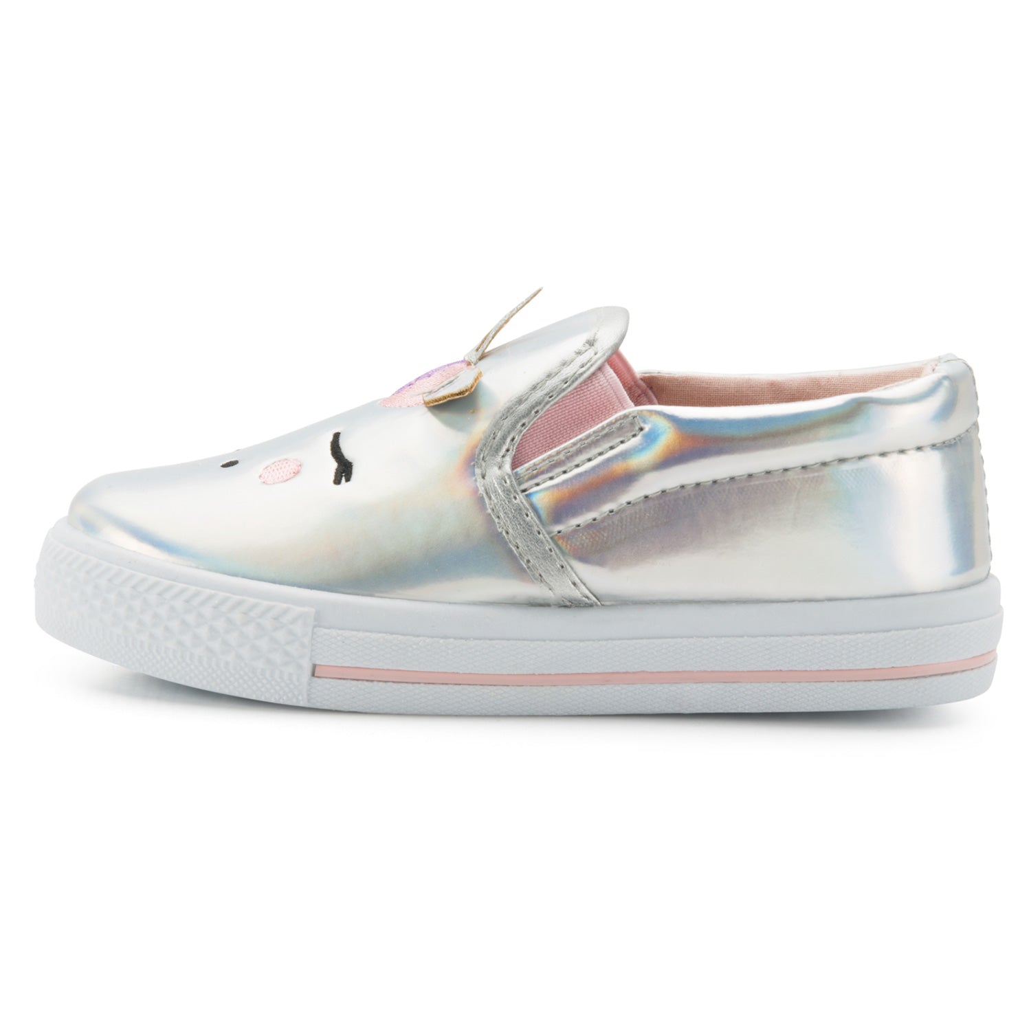 Silver Unicorn Slip-On Espadrilles - MYSOFT